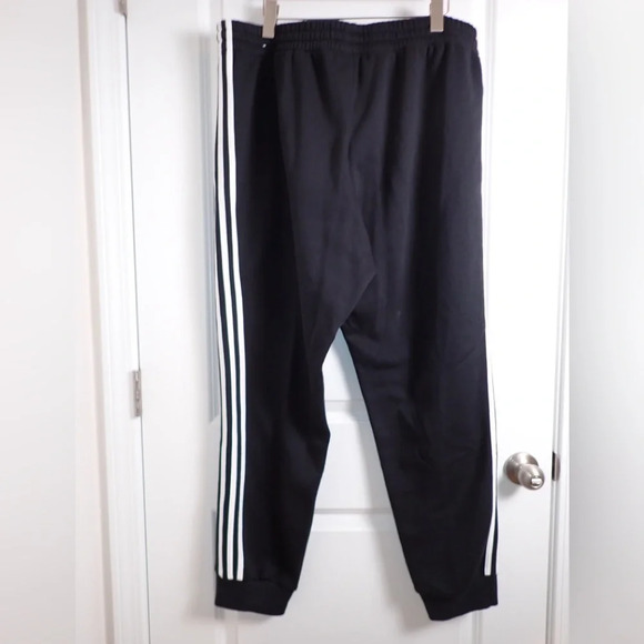 Adidas Men’s Black Joggers size 2XL - Picture 6 of 7